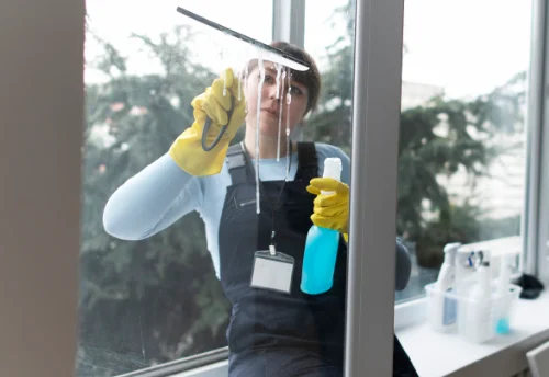 Nettoyage de vitres intérieures et extérieures à Sciecq